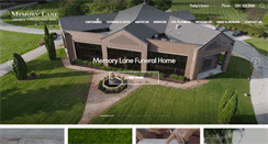 Desktop Screenshot of memorylanepark.com